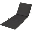 Solid Black - Front - Floso Serene Beach Lounger