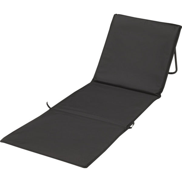 Solid Black - Front - Floso Serene Beach Lounger