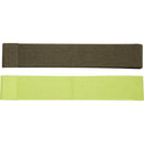 Forest Green - Back - Floso Gripped Resistance Band (Pack of 2)