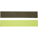 Forest Green - Front - Floso Gripped Resistance Band (Pack of 2)