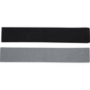 Grey - Front - Floso Gripped Resistance Band (Pack of 2)