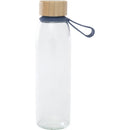 Ocean Blue - Front - Floso Porto Bamboo 500ml Water Bottle