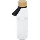 Solid Black - Lifestyle - Floso Porto Bamboo 500ml Water Bottle