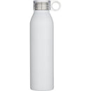 White - Front - Floso Grom Recycled Stainless Steel 650ml Water Bottle