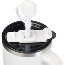 White - Lifestyle - Floso Sip Silicone Straw Protector