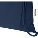 Navy - Side - Floso Oregon Recycled 5L Drawstring Bag