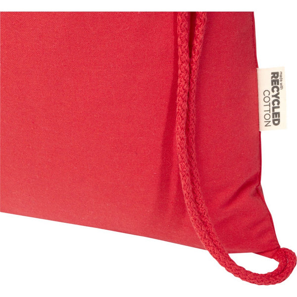Red - Side - Floso Oregon Recycled 5L Drawstring Bag