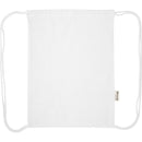 White - Front - Floso Oregon Recycled 5L Drawstring Bag