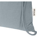 Grey - Side - Floso Oregon Recycled 5L Drawstring Bag