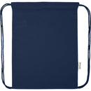 Navy - Front - Floso Oregon Recycled 5L Drawstring Bag