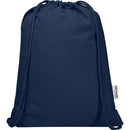 Navy - Back - Floso Oregon Recycled 5L Drawstring Bag