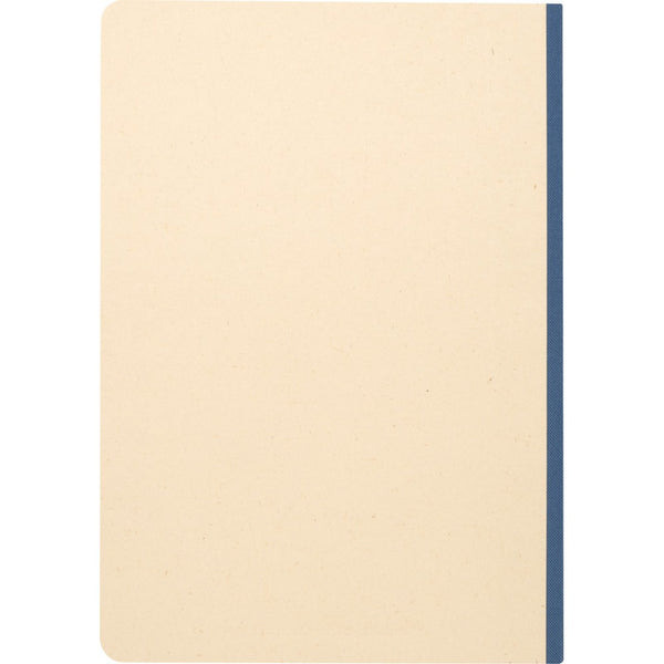 Ocean Blue - Side - Floso Liliana Sugarcane A5 Notebook