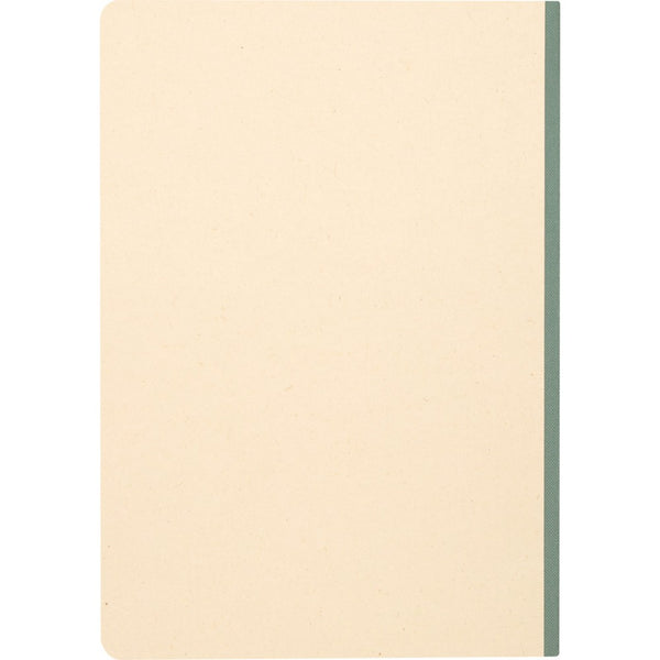 Heather Green - Side - Floso Liliana Sugarcane A5 Notebook