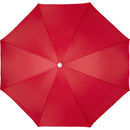 Red - Back - Floso Zenith Beach Stick Umbrella