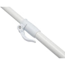 White - Lifestyle - Floso Zenith Beach Stick Umbrella
