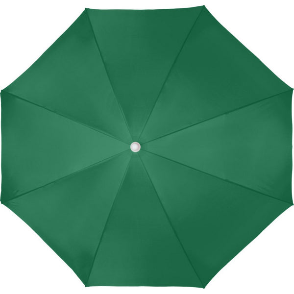 Green - Back - Floso Zenith Beach Stick Umbrella