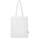 White - Side - Floso Madras Recycled Cotton 7L Tote Bag