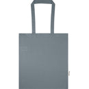 Grey - Back - Floso Madras Recycled Cotton 7L Tote Bag