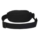 Solid Black - Back - Floso Aware Recycled Crossbody Bag