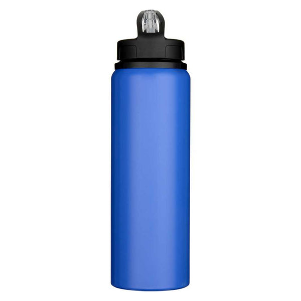 Royal Blue - Back - Floso Fitz Recycled Stainless Steel Single Wall 800ml Water Bottle