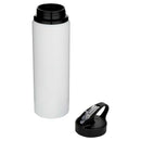 White - Side - Floso Fitz Recycled Stainless Steel Single Wall 800ml Water Bottle