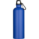 Royal Blue - Back - Floso Oregon Recycled Stainless Steel Carabiner Clip 750ml Water Bottle