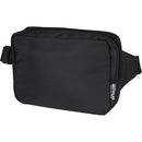 Solid Black - Side - Floso Aware Recycled Crossbody Bag