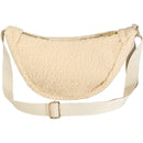 Natural - Back - Floso Bear Sherpa Recycled 3L Crossbody Bag