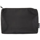 Solid Black - Front - Floso Aware Recycled 2L Toiletry Bag