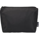 Solid Black - Back - Floso Aware Recycled 2L Toiletry Bag