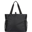 Solid Black - Back - Floso Nomad Recycled 18L Tote Bag