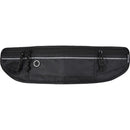 Solid Black - Side - Floso Nomad Recycled Running Waist Bag