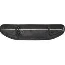 Solid Black - Front - Floso Nomad Recycled Running Waist Bag