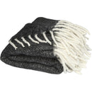 Solid Black - Lifestyle - Floso Dolly Recycled Polyester Recycled Blanket