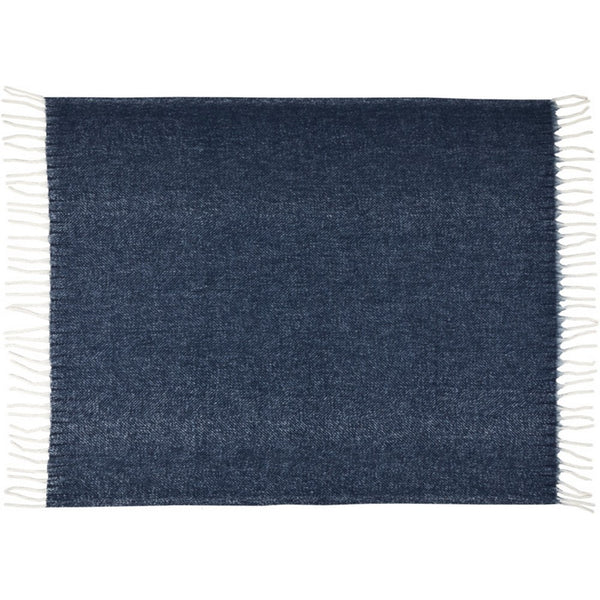Dark Blue - Front - Floso Dolly Recycled Polyester Recycled Blanket