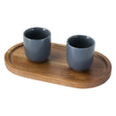 Wood - Lifestyle - Floso Edge Acacia Wood Serving Tray