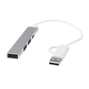 Silver - Front - Floso Alkaid Dual Wireless USB Adapter