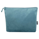 Deep Sea Green - Back - Floso Swift Velvet Recycled Toiletry Bag (Pack of 2)