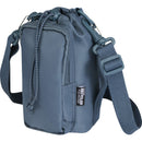 Hale Blue - Side - Floso Recycled Polyester 2L Bottle Bag