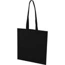 Solid Black - Side - Floso EcoSeal Non-Woven Recycled 6L Tote Bag