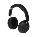 Solid Black - Front - Floso Hoggar Foldable Recycled Plastic Over Ear Headphones