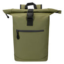 Forest Green - Front - Floso Resi Plus Roll Top Recycled 18L Backpack