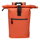 Brick - Front - Floso Resi Plus Roll Top Recycled 18L Backpack