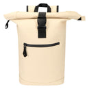 Oatmeal - Front - Floso Resi Plus Roll Top Recycled 18L Backpack