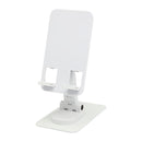 White - Front - Floso Alhena Recycled Plastic Foldable Mobile Phone Stand