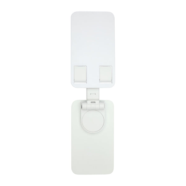White - Lifestyle - Floso Alhena Recycled Plastic Foldable Mobile Phone Stand