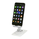 White - Pack Shot - Floso Alhena Recycled Plastic Foldable Mobile Phone Stand