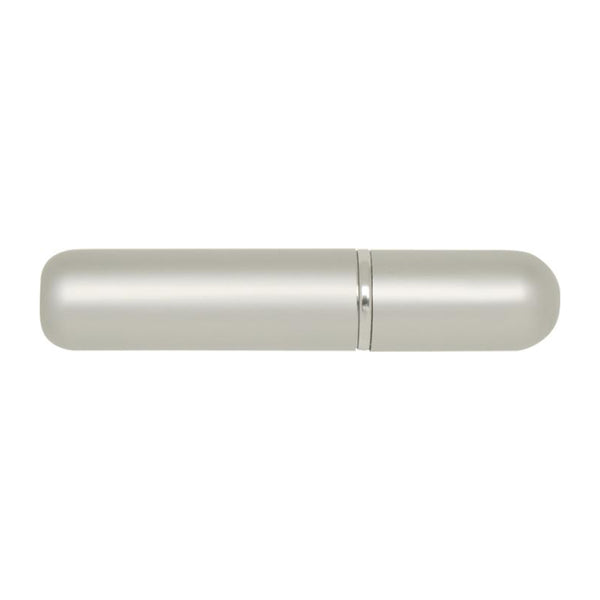 Matted Silver - Side - Floso Filla Portable Perfume Bottle
