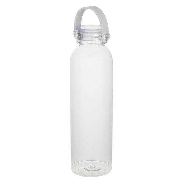Transparent - Back - Floso Alti Recycled Plastic Water Bottle