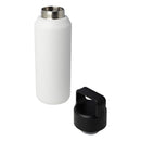 White - Back - Floso Astra Recycled Stainless Steel 600ml Insulated Water Bottle